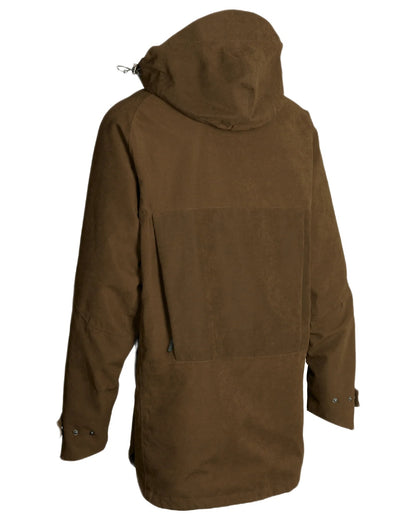 Green coloured Northern Hunting Mens Storr Waterproof Hunting Anorak on white background 