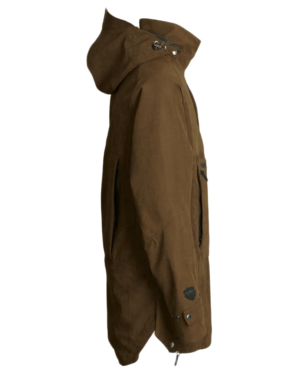 Green coloured Northern Hunting Mens Storr Waterproof Hunting Anorak on white background 