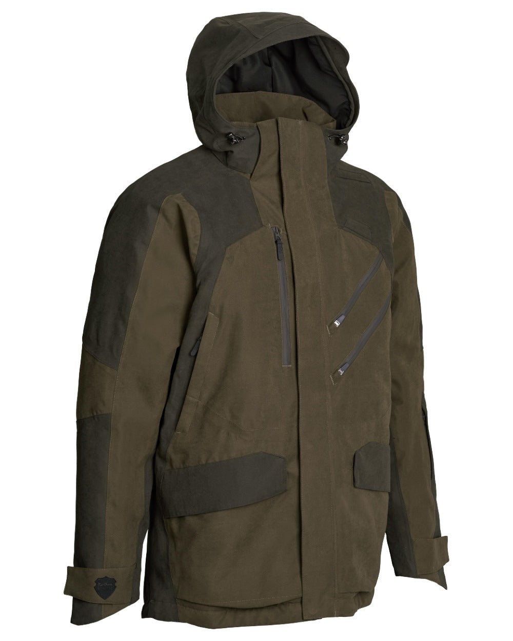 Green coloured Northern Hunting Mens Thor Ragnar G2 Waterproof Hunting Jacket on white background 