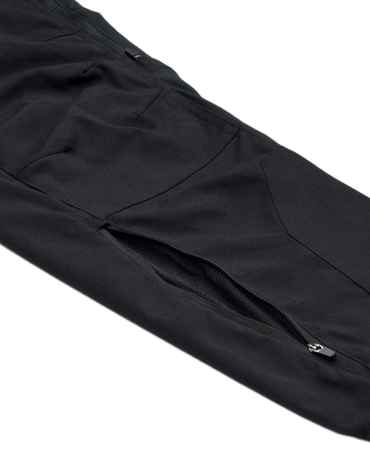 Black coloured Northern Hunting Mens Trond Pro Outdoor Trousers on white background 