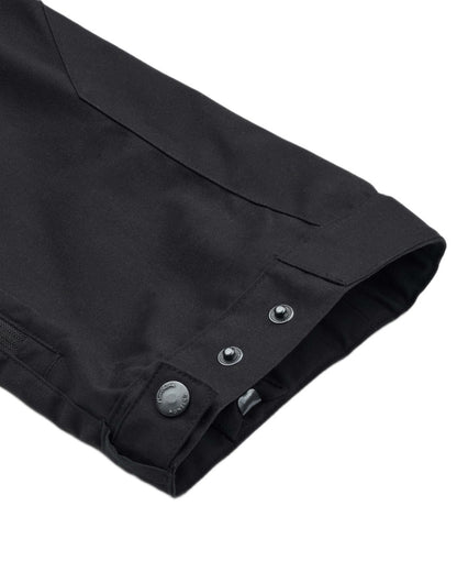 Black coloured Northern Hunting Mens Trond Pro Outdoor Trousers on white background 