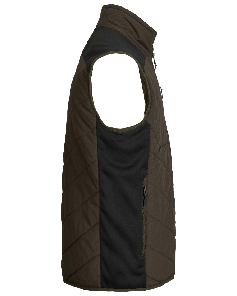 Dark Green coloured Northern Hunting Reidar Heat Vest on white background 