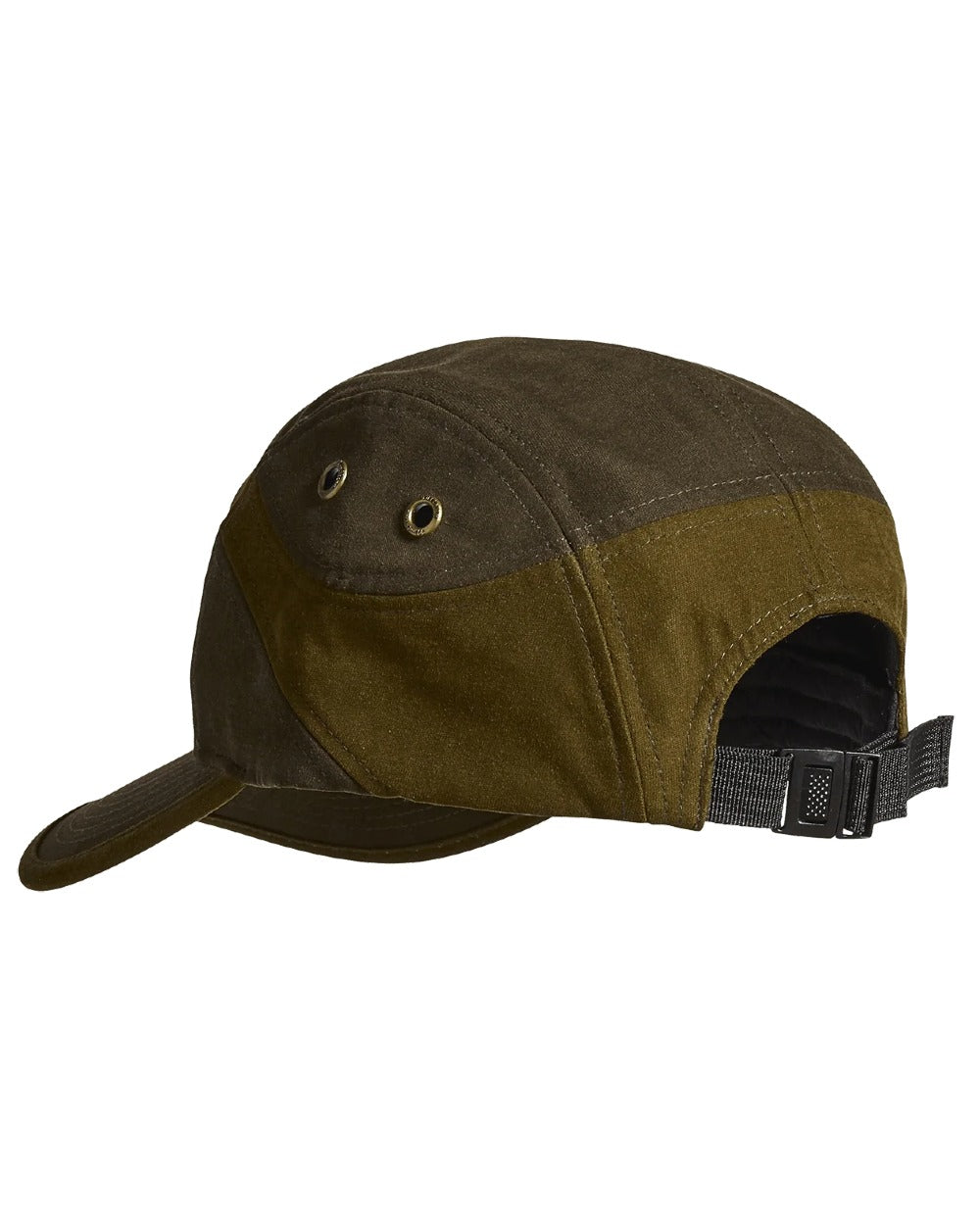 Dark Green coloured Northern Hunting Roald Cap on white background 