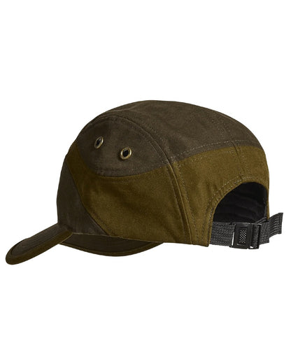 Dark Green coloured Northern Hunting Roald Cap on white background 