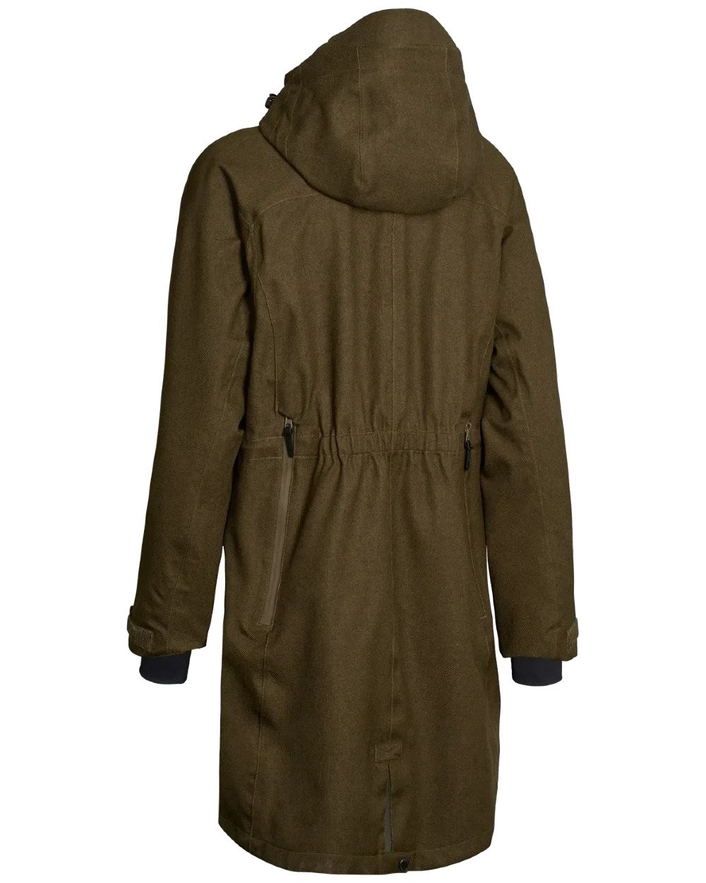 Green coloured Northern Hunting Womens Eira Sif Waterproof Hunting Jacket on white background 