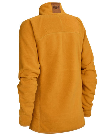 Buckthorn coloured Northern Hunting Womens Elga 2000 Fleece on white background 