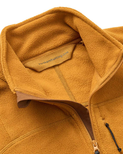 Buckthorn coloured Northern Hunting Womens Elga 2000 Fleece on white background 