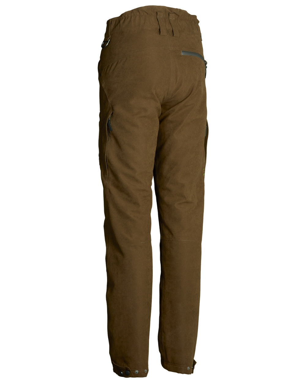 Green coloured Northern Hunting Womens Elk Svana Hunting Trousers on white background 