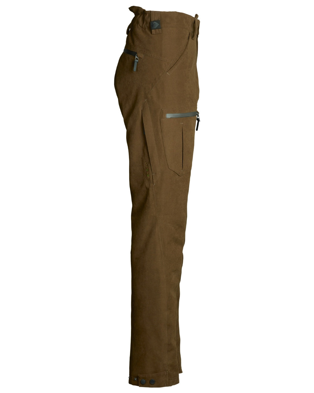 Green coloured Northern Hunting Womens Elk Svana Hunting Trousers on white background 