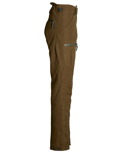 Green coloured Northern Hunting Womens Elk Svana Hunting Trousers on white background 