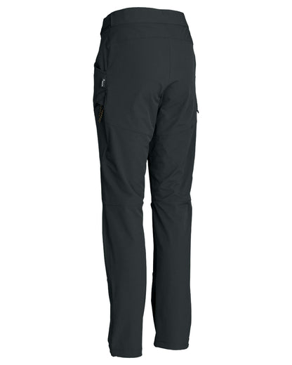 Black coloured Northern Hunting Womens Eydis Light Tanatex Outdoor Trousers on white background 