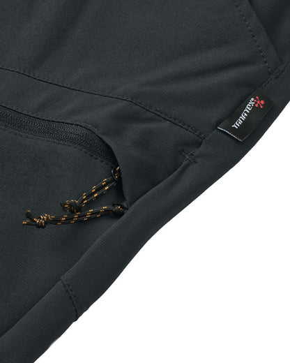Black coloured Northern Hunting Womens Eydis Light Tanatex Outdoor Trousers on white background 