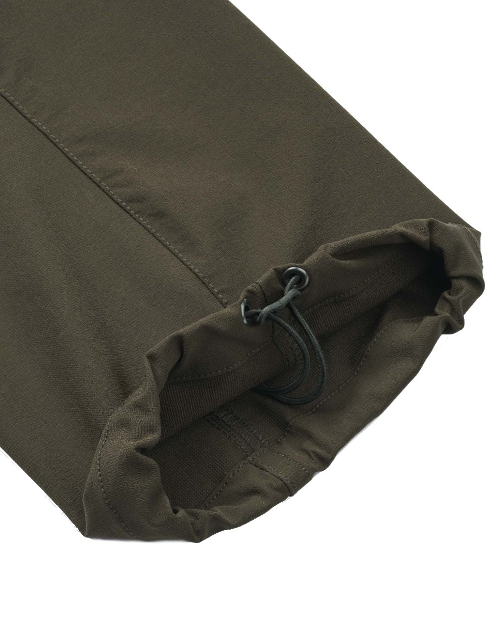 Dark Green coloured Northern Hunting Womens Eydis Light Tanatex Outdoor Trousers on white background 