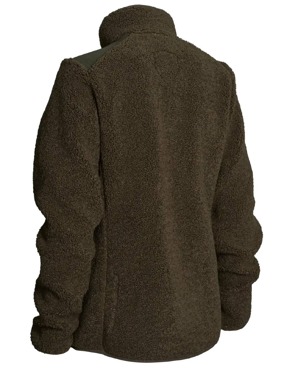 Dark Green coloured Northern Hunting Womens Gudrun Sherpa Fleece on white background 