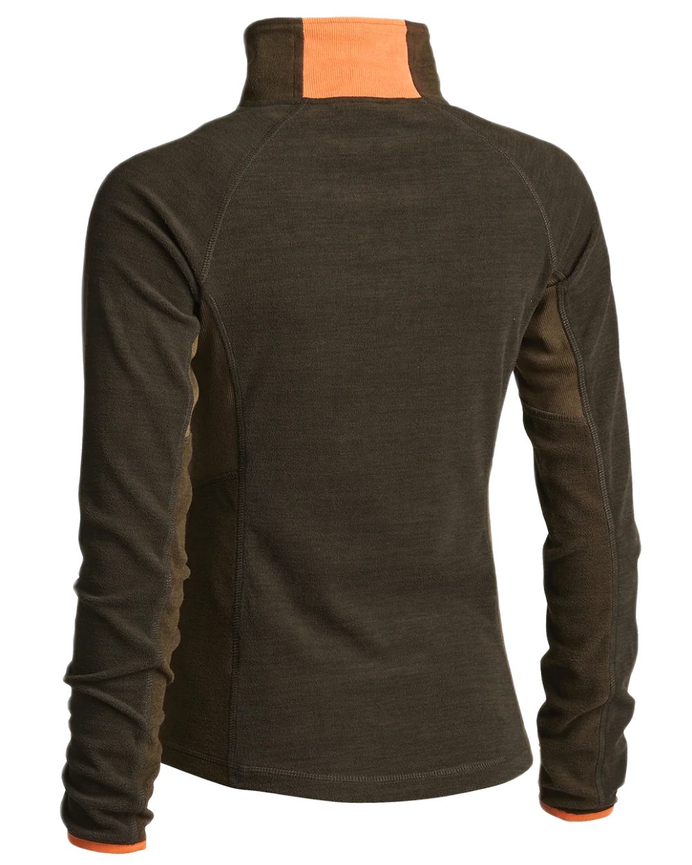 Brown coloured Northern Hunting Womens Revna Baselayer Top on white background 