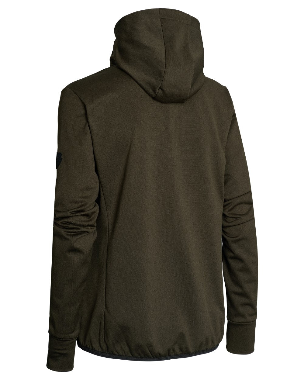 Brown coloured Northern Hunting Womens Saga Insulated Sweatshirt on white background 