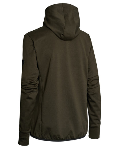 Brown coloured Northern Hunting Womens Saga Insulated Sweatshirt on white background 