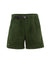 Olive Coloured Swazi Micro Dribacks Shorts On A White Background #colour_olive