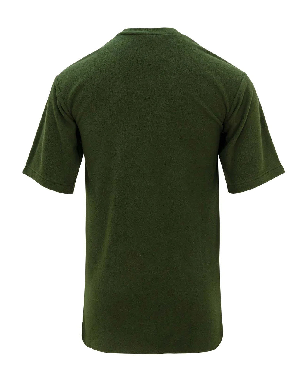 Olive Coloured Swazi Micro Top On A White Background 