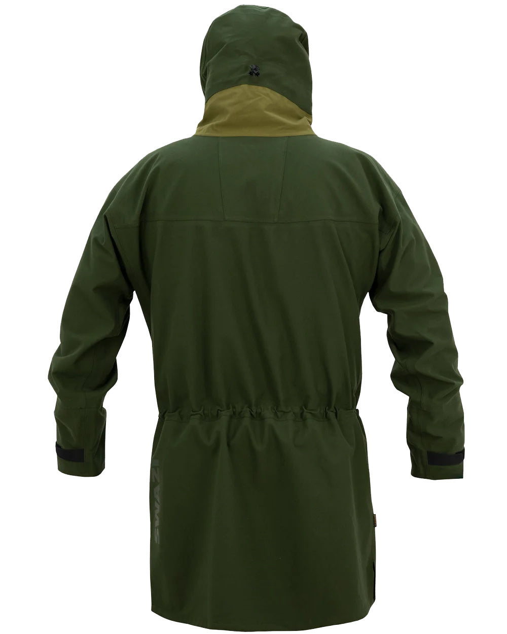 Olive Coloured Swazi Tahr Xp Smock on white background 