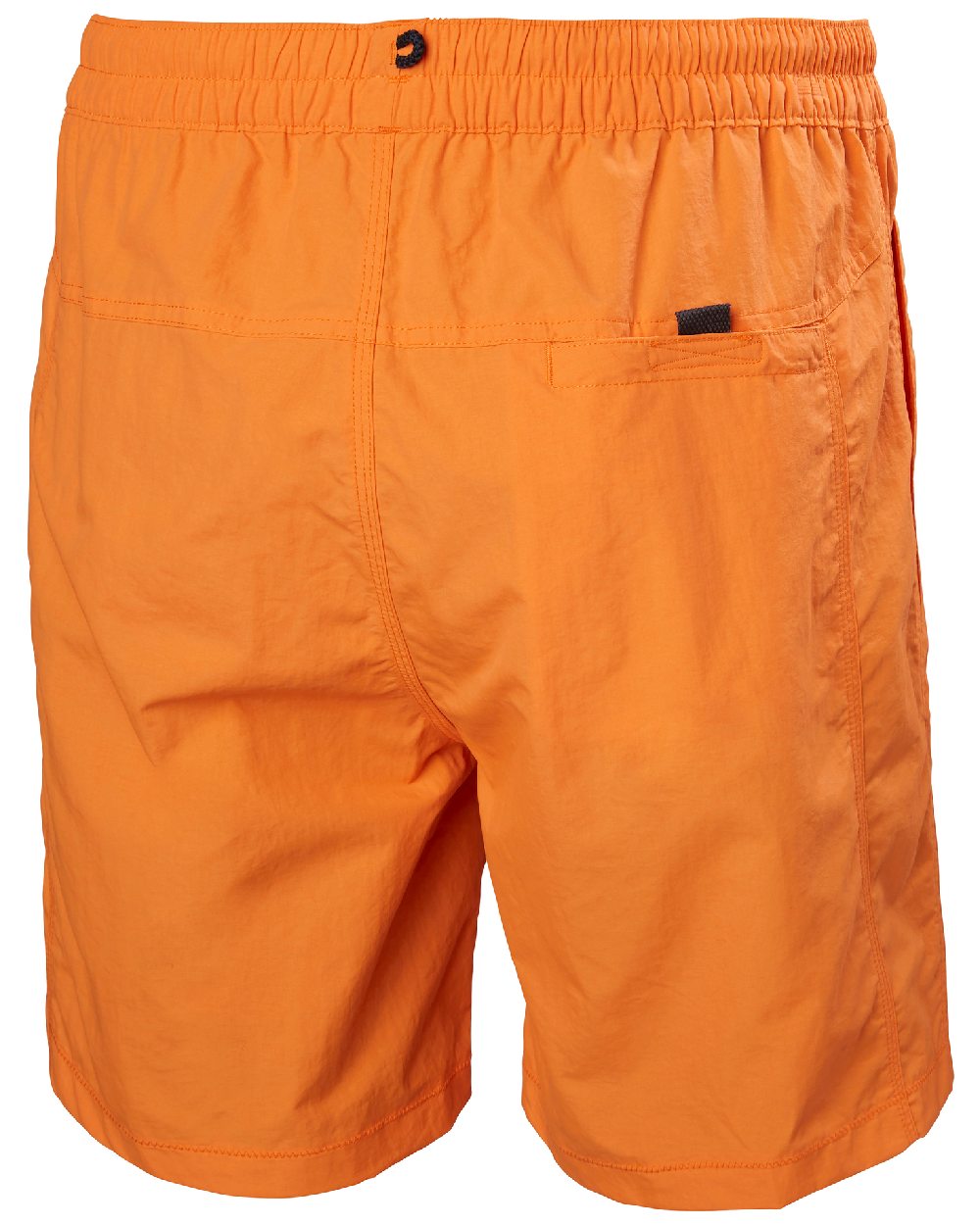 Poppy Orange coloured Helly Hansen Mens Calshot Trunks on a white background 