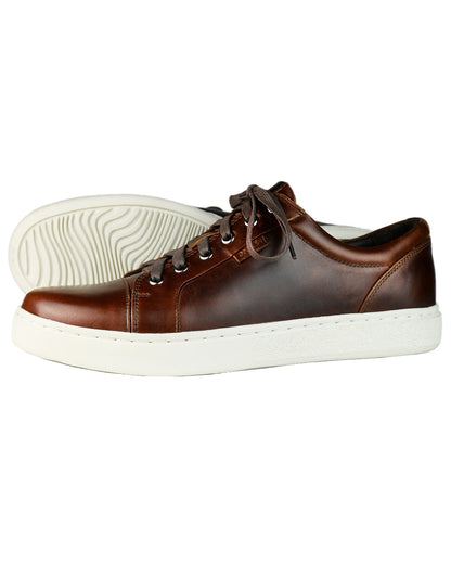 Elk Coloured Orca Bay Mens Kensington Shoes on white background 