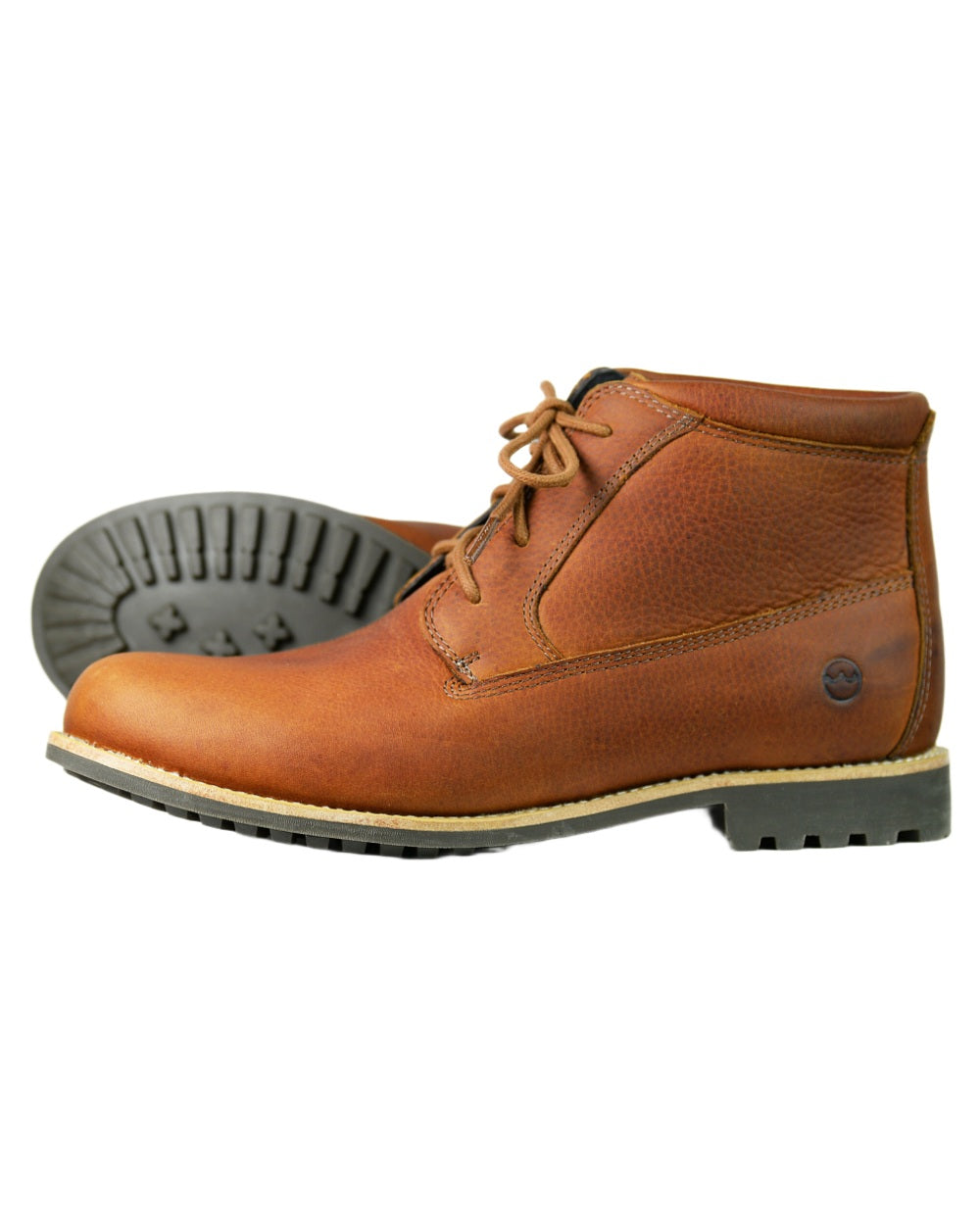 Havana coloured Orca Bay Womens Tetbury Boots on white background 