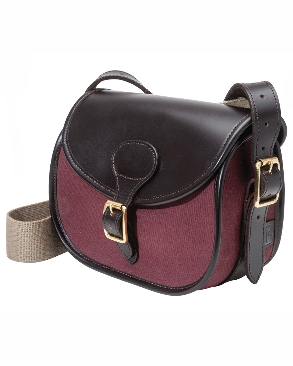 Alton Fox coloured Parker-Hale Cartridge Bag on white background 