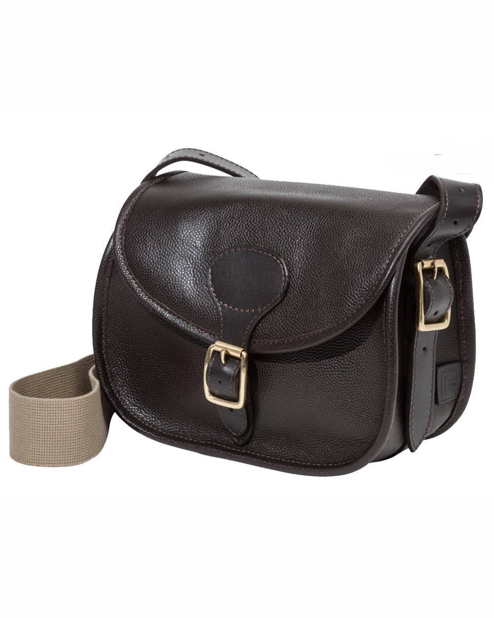 Stockbridge coloured Parker-Hale Cartridge Bag on white background 