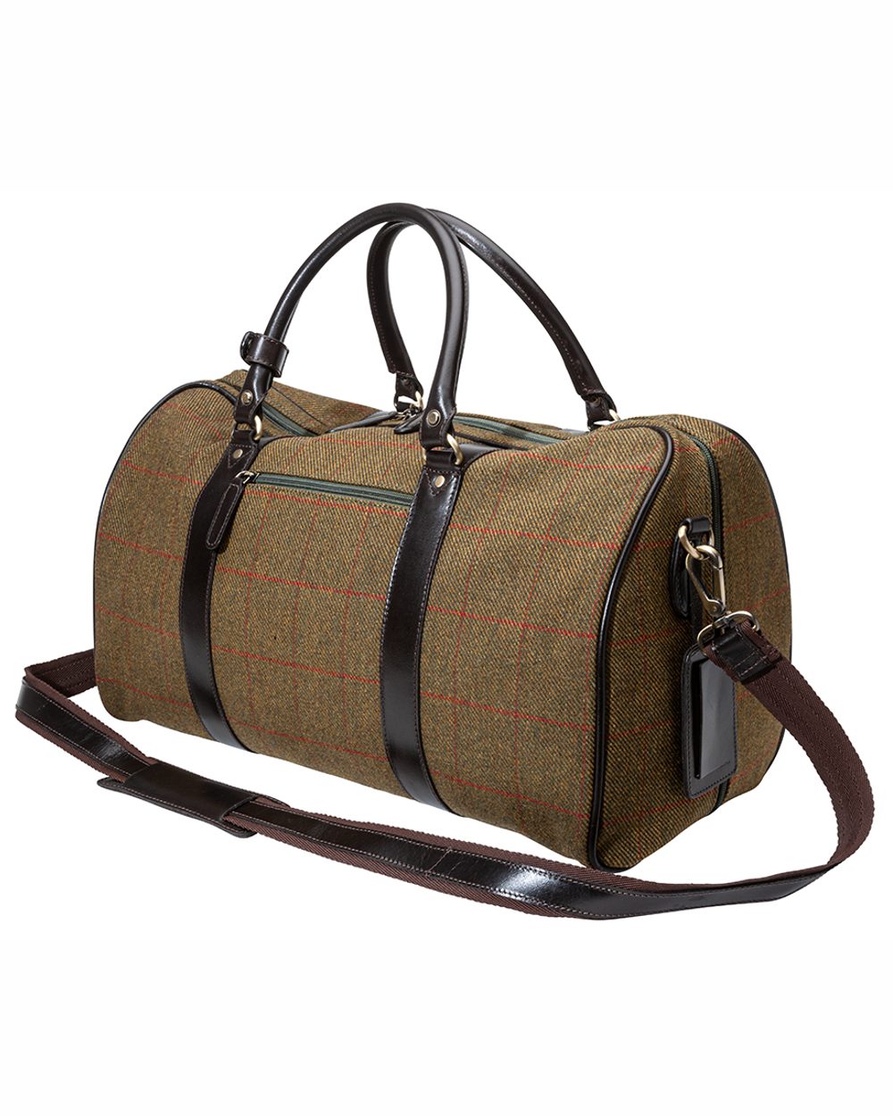 Hambledon Tweed coloured Parker-Hale Duffle Bag on white background 