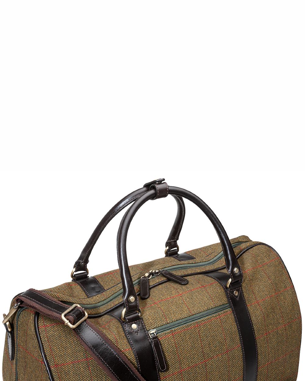 Hambledon Tweed coloured Parker-Hale Duffle Bag on white background 