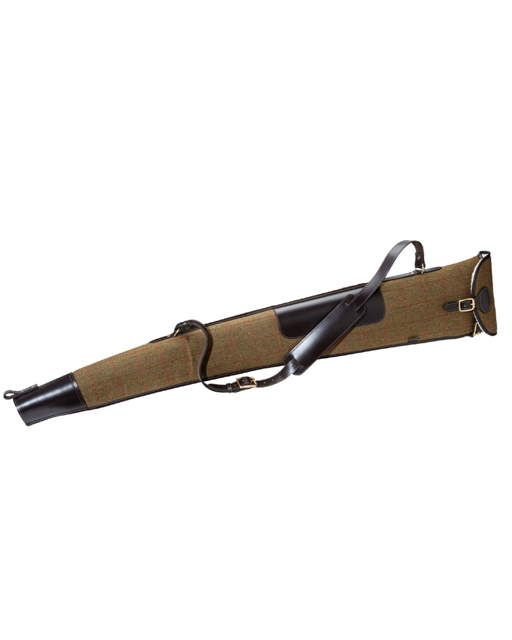 Hambledon Tweed coloured Parker-Hale Shotgun Slip on white background 