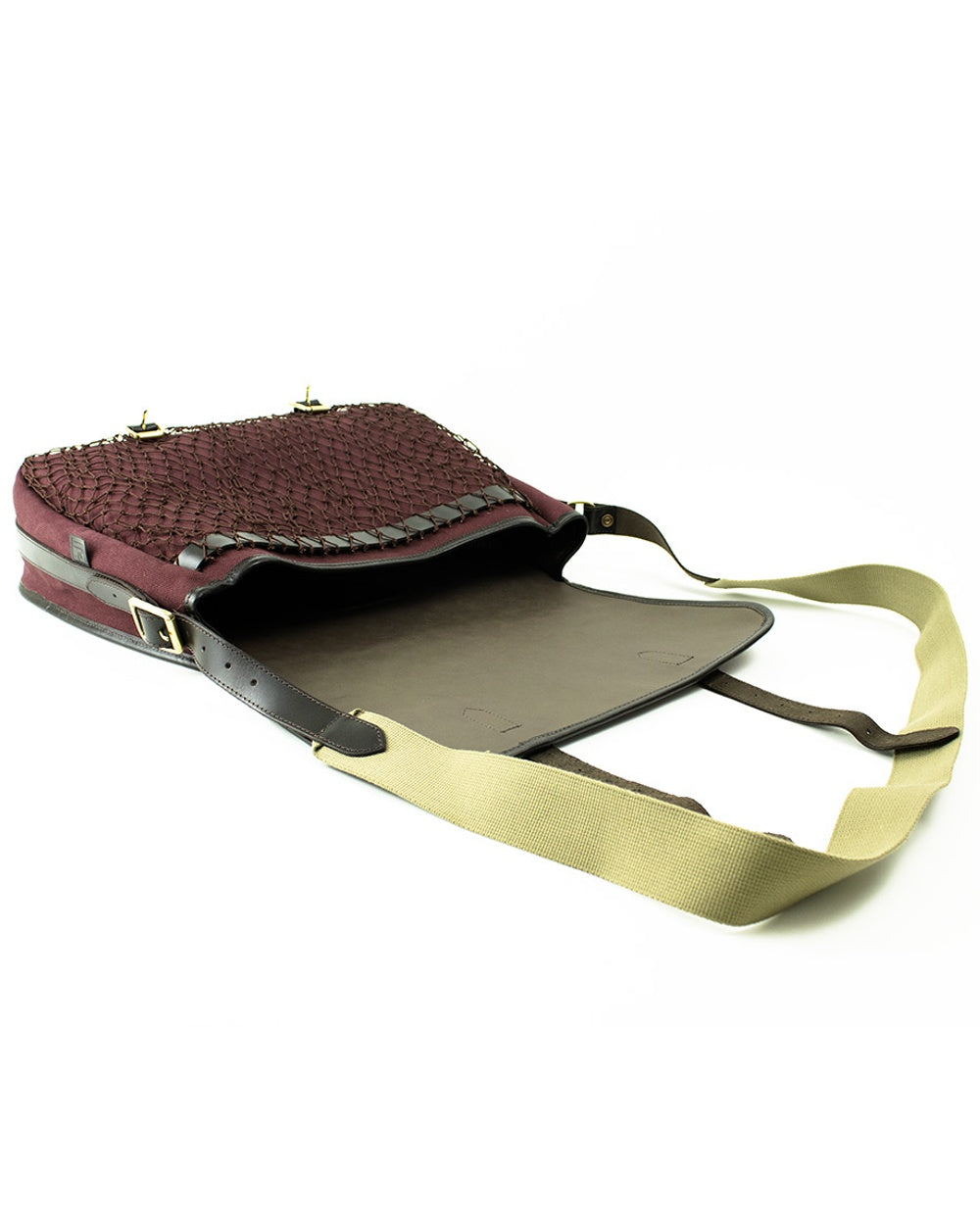 Alton Fox coloured Parker-Hale Game Bag on white background 
