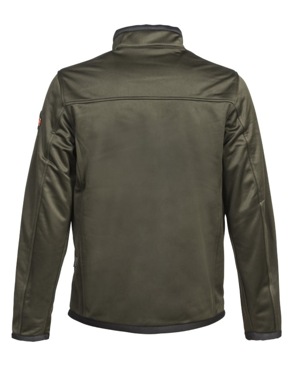 Khaki coloured Percussion 25th Anniversary Hybrid Jacket on white background 