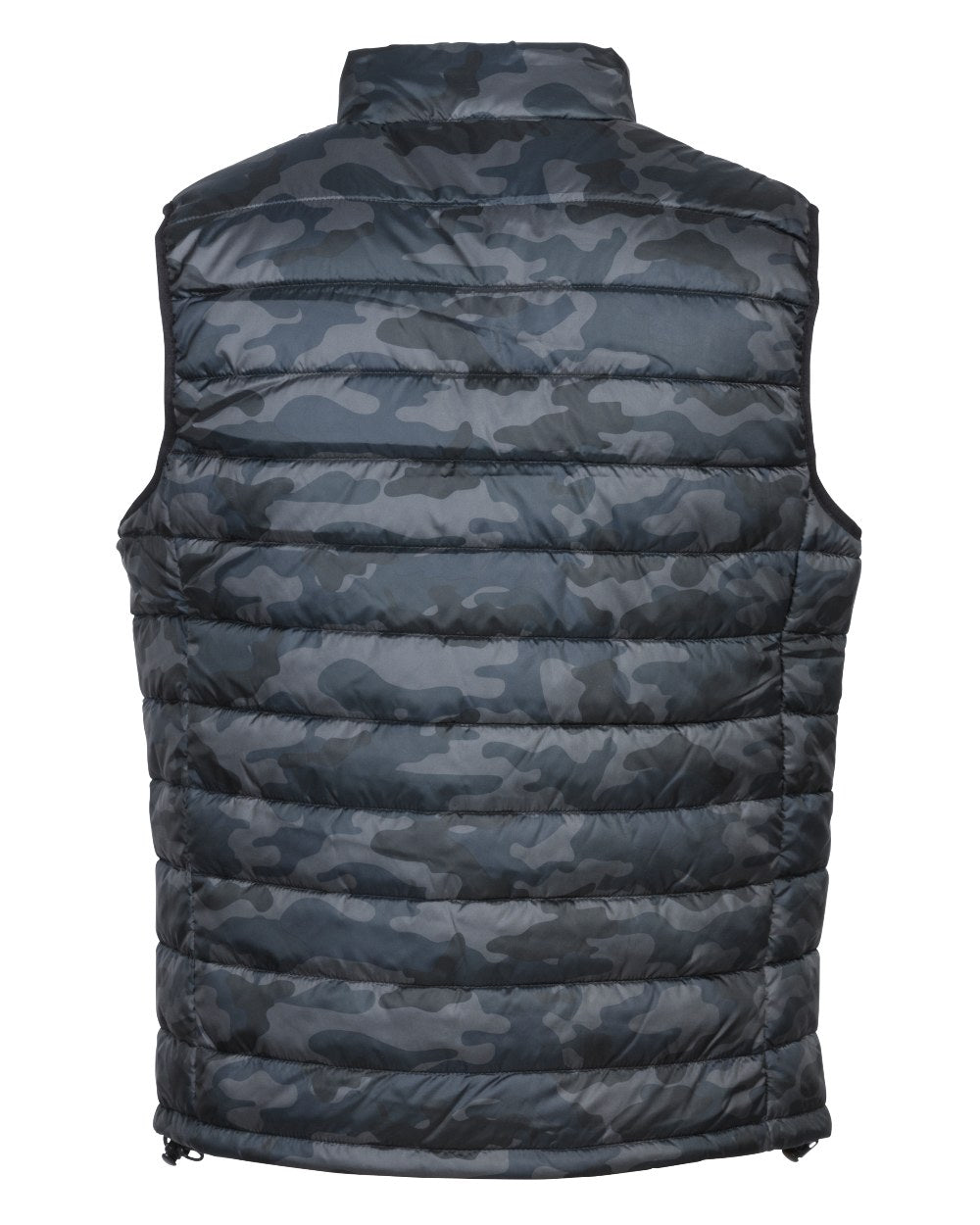 Camo Grey coloured Percussion Camo Trek Vest on white background 