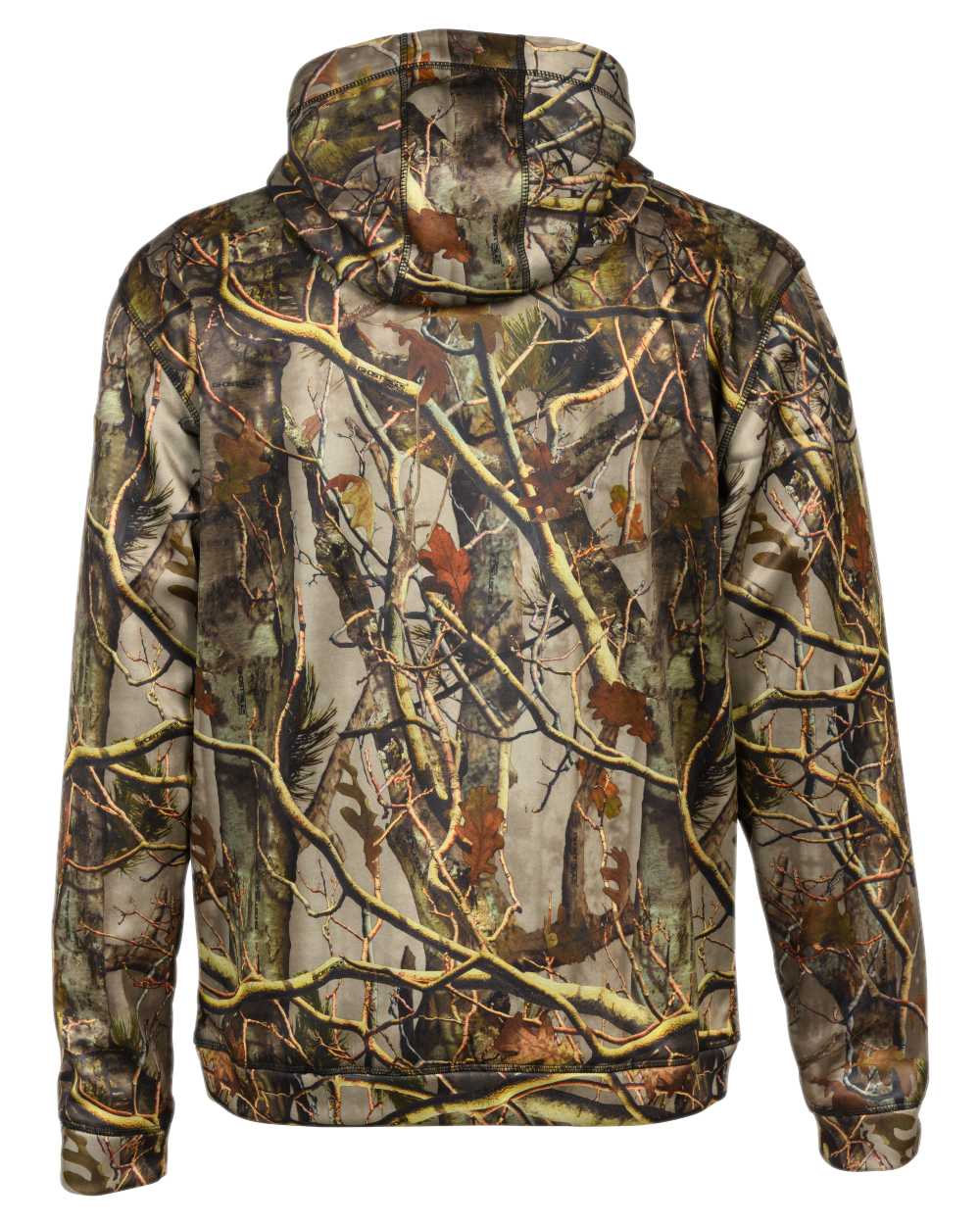 Ghostcamo Forest Evo coloured Percussion Hooded Sweatshirt on white background 