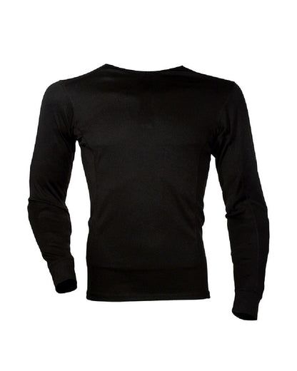 Black coloured Percussion Megadry Sweatshirt on white background 