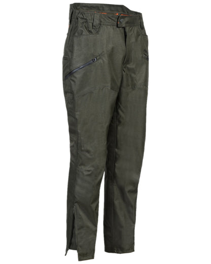 Khaki Coloured Percussion Predator R2 Trousers on white background 