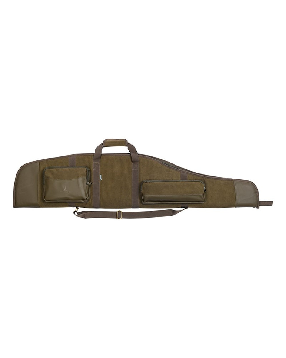 Khaki coloured Percussion Rambouillet Rifle Slip with sight on white background 