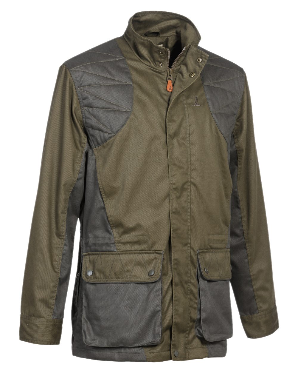 Light Khaki coloured Percussion Tradition Jacket on white background 