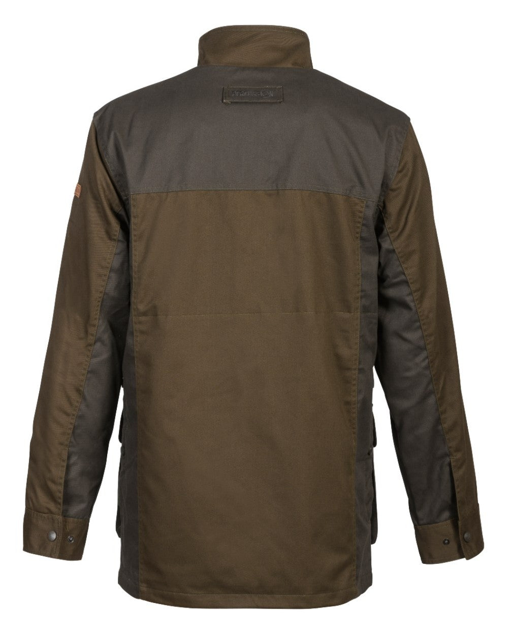 Light Khaki coloured Percussion Tradition Jacket on white background 