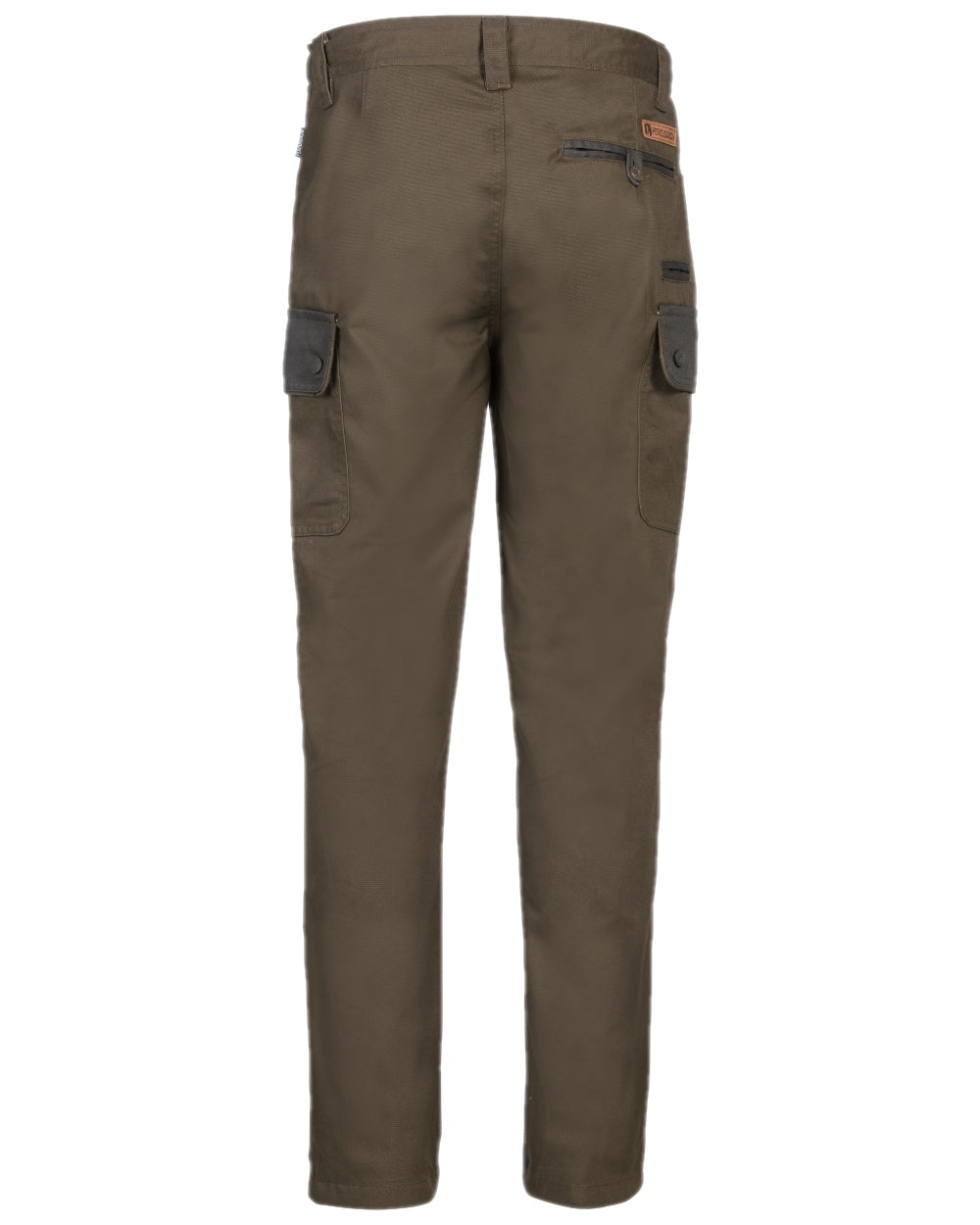 Khaki Coloured Percussion Tradition Trousers on white background 