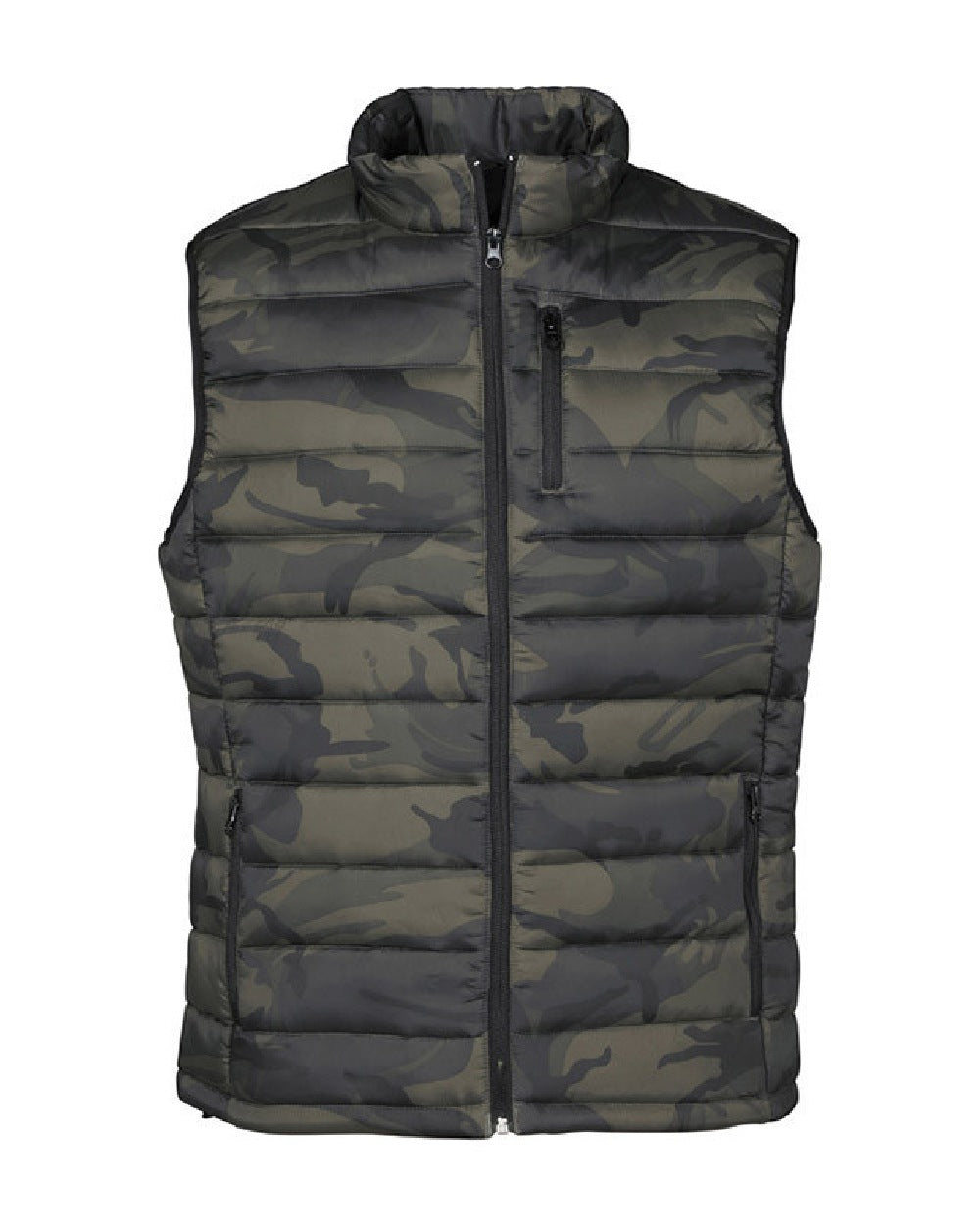 Percussion Camo Trek Vest in Camo Khaki 