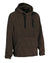 Percussion Fleece Hooded Sweatshirt in Brown #colour_brown