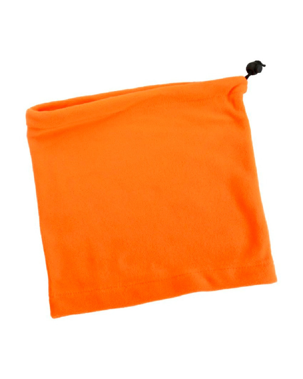 Percussion Fleece Neck Warmer in Orange 