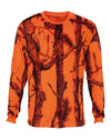 Percussion Ghostcamo Long Sleeve T-shirt in Ghostcamo Blaze #colour_ghostcamo-blaze