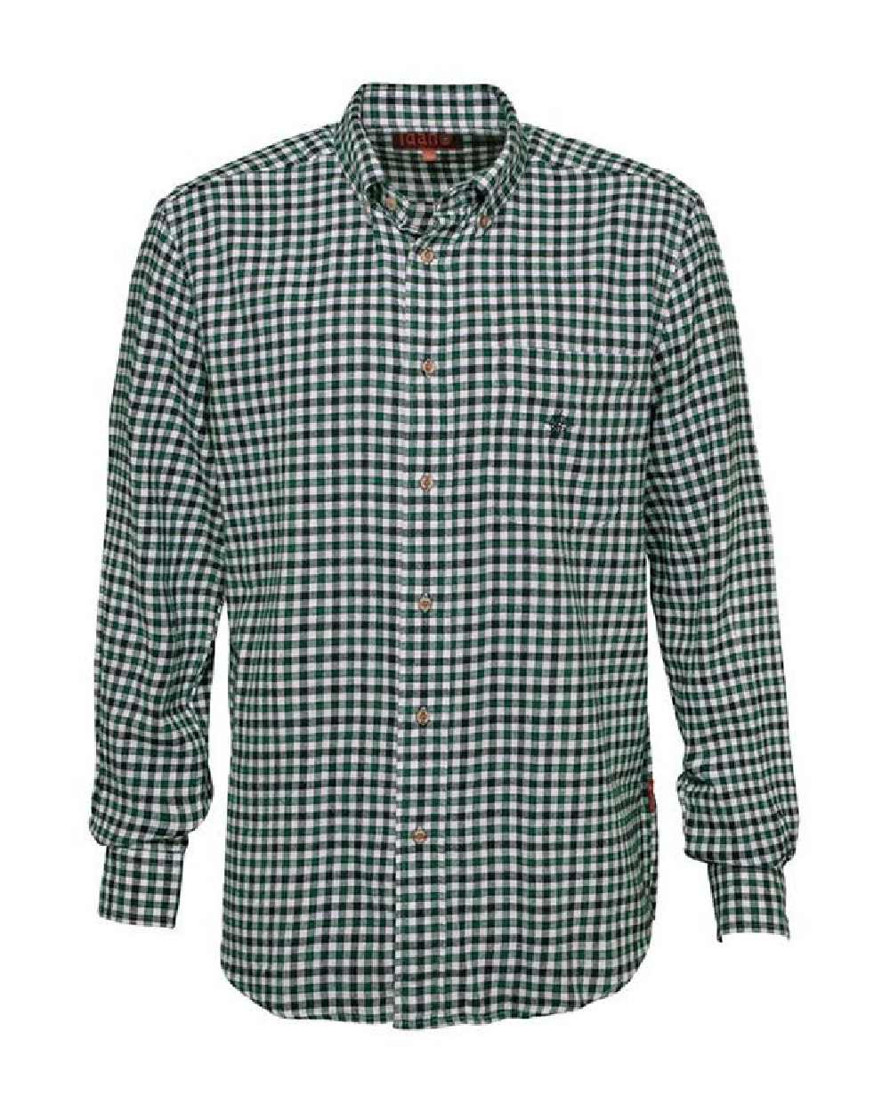 Percussion Honfleur Shirt in Green Blue