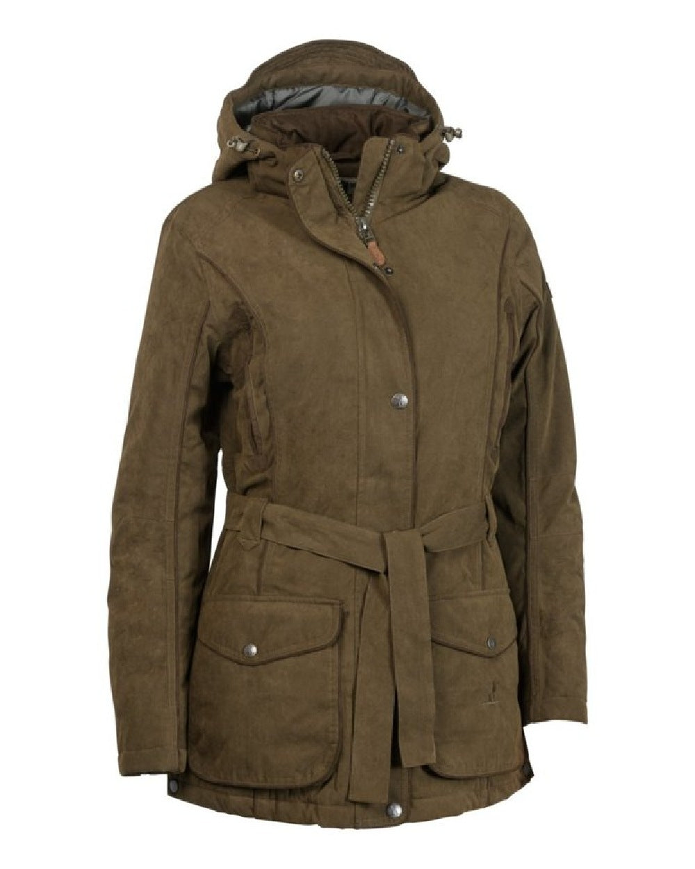 Percussion Womens Original Rambouillet Jacket in Khaki 