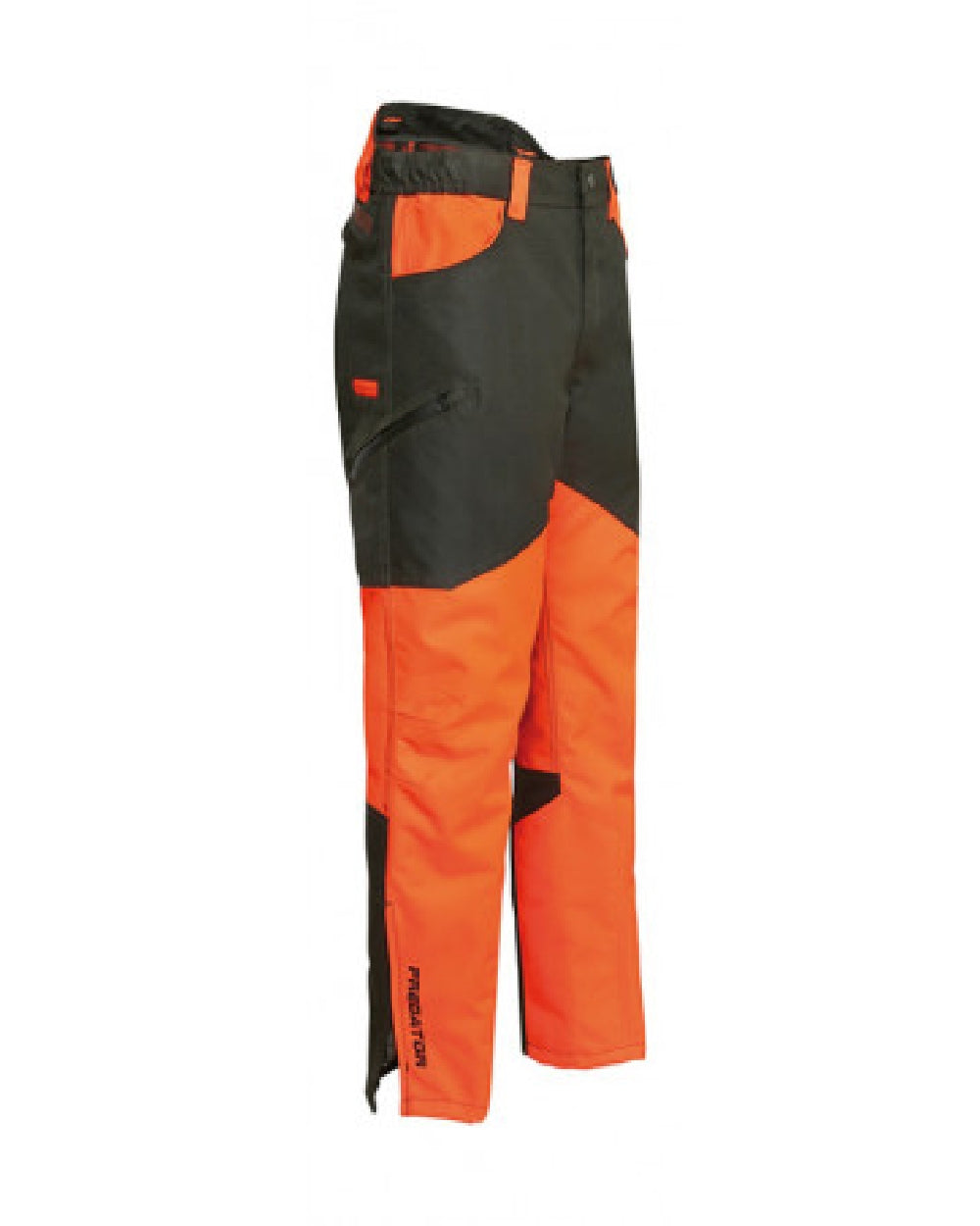 Orange Khaki coloured Percussion Predator R2 Trousers on white background 