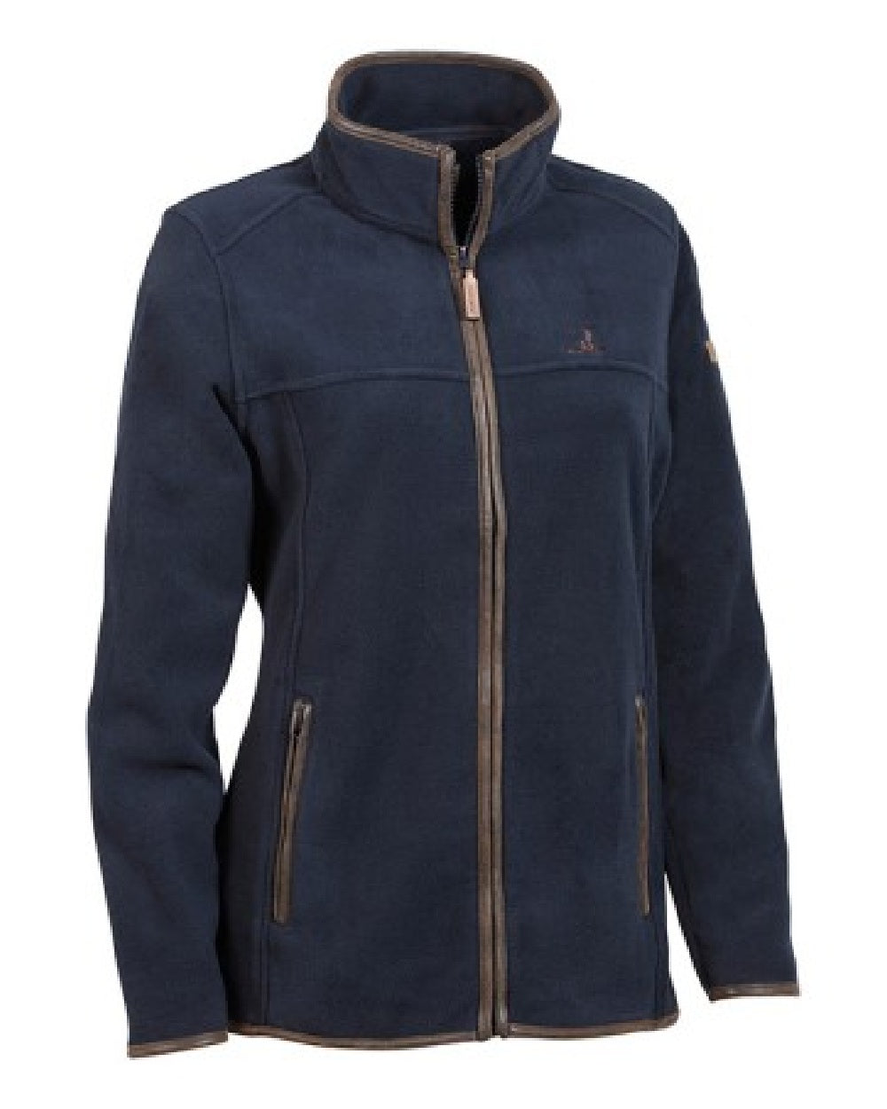 Percussion Scotland Ladies Fleece Jacket in Navy 